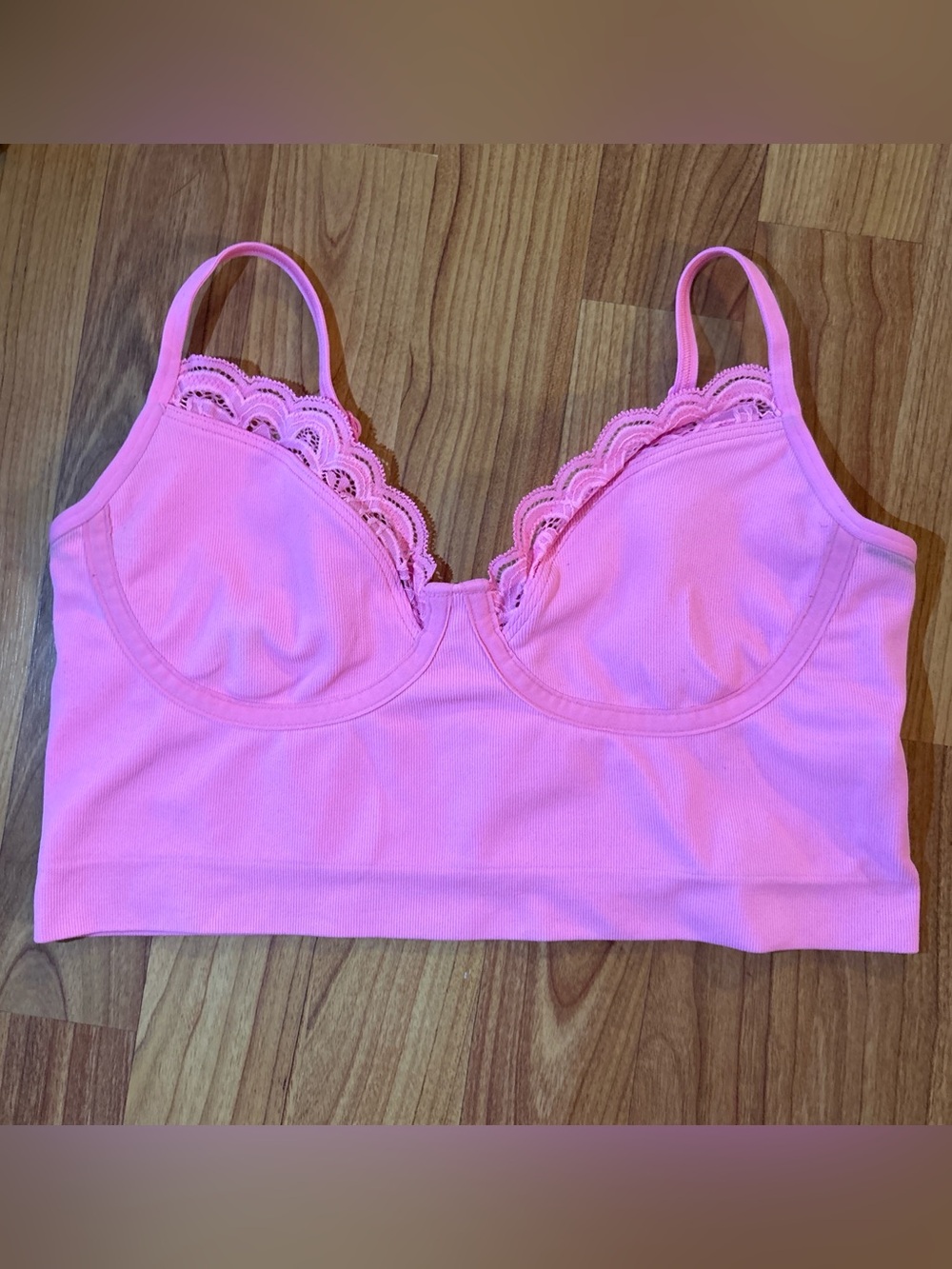 aerie Pink sports bra